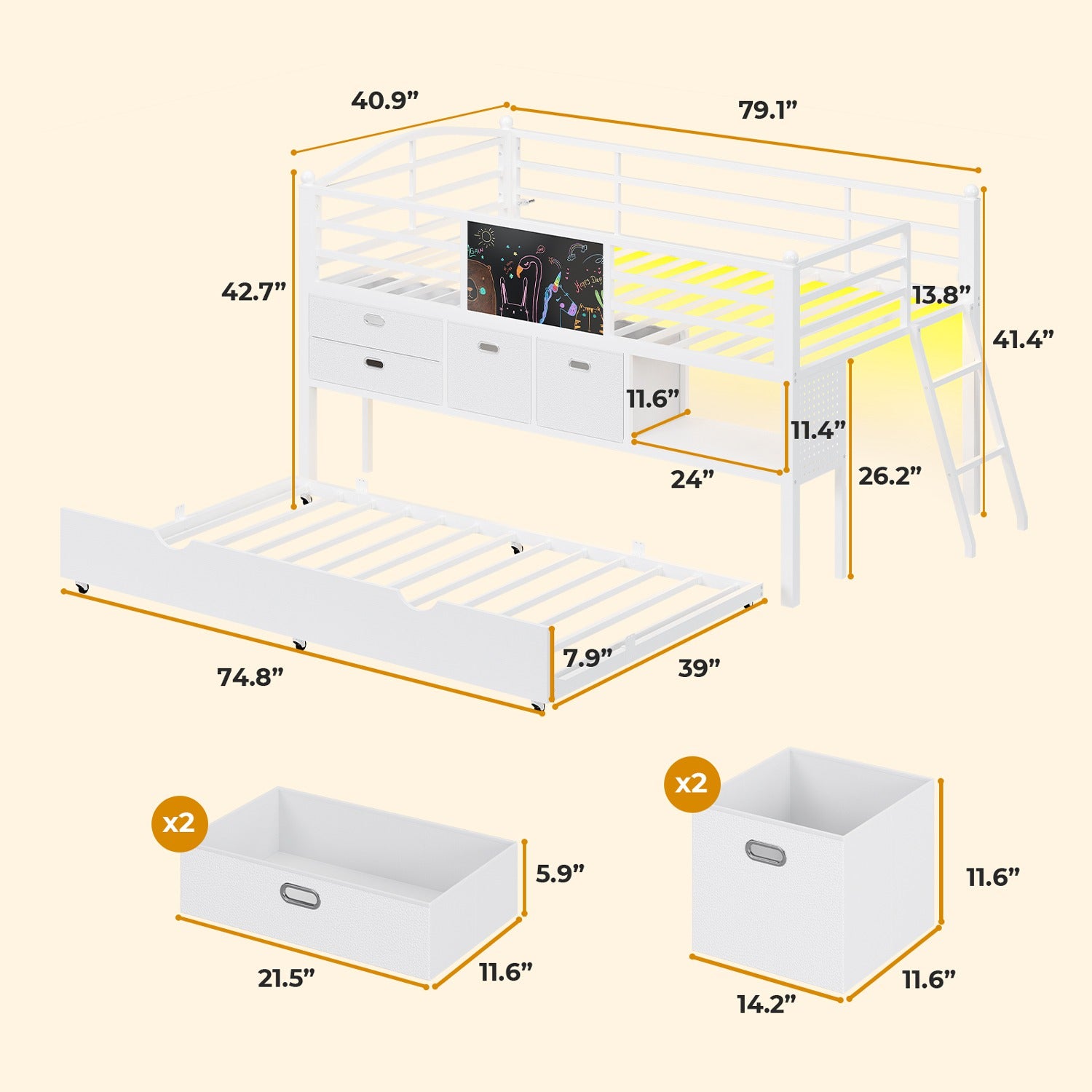 2 person desk